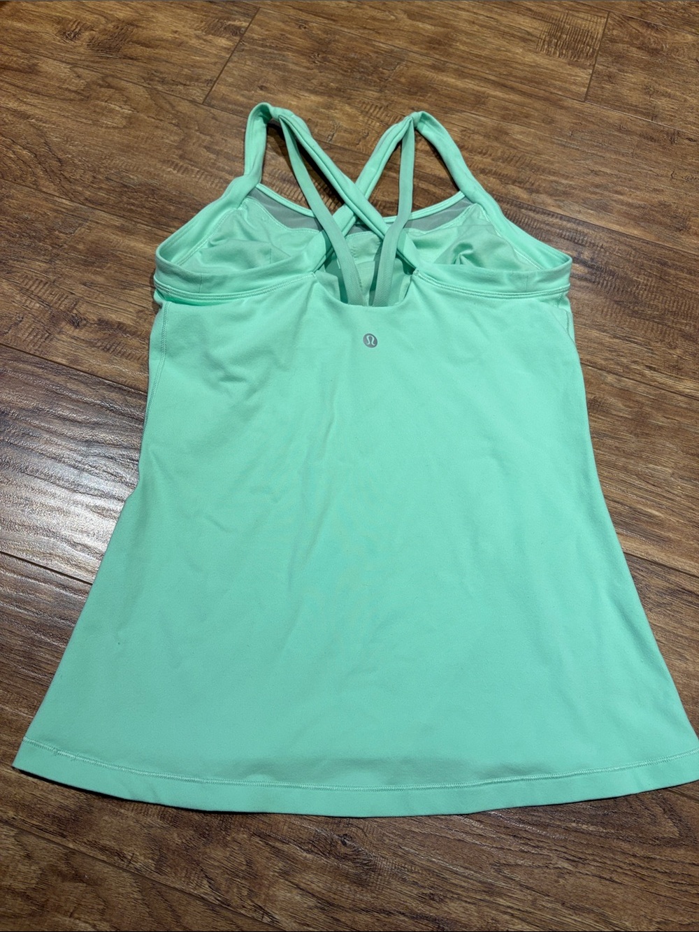 lululemon athletica Mint Green Strappy Workout Cami